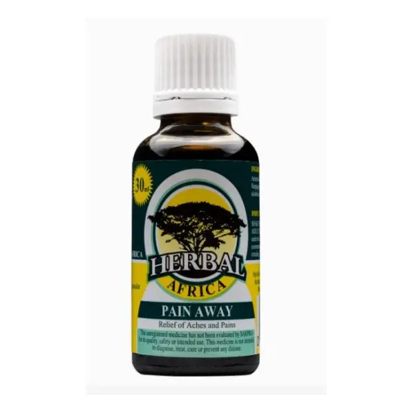 Herbal Africa Pain Away 30ml | Natural Pain Relief for Muscle, Joint & Arthritis Support 1 Herbal Africa Pain Away 30ml | Natural Pain Relief for Muscle, Joint & Arthritis Support