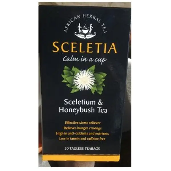 Sceletia Tea Sceletium & Honeybush Tea 20 bags 1 Sceletia Tea Sceletium & Honeybush Tea 20 bags