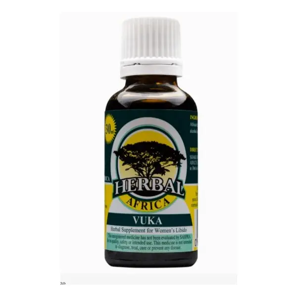 Herbal Africa Vuka 30ml | Natural Women's Libido, Intimacy & Vitality Support 1 Herbal Africa Vuka 30ml | Natural Women's Libido, Intimacy & Vitality Support