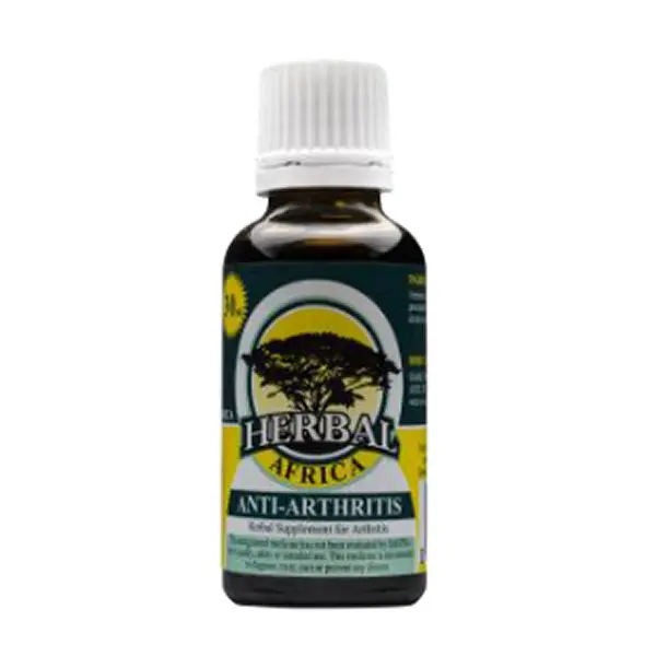 Herbal Africa Anti Arthritis Tincture 30ml | Natural Herbal Support for Joint Pain & Mobility 1 Herbal Africa Anti Arthritis Tincture 30ml | Natural Herbal Support for Joint Pain & Mobility