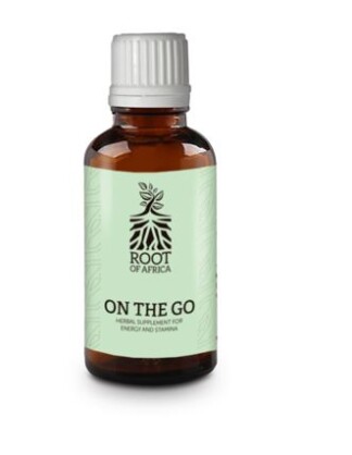 Root of Africa On The Go Tincture 50ml | Natural Energy, Focus & Daily Vitality Support