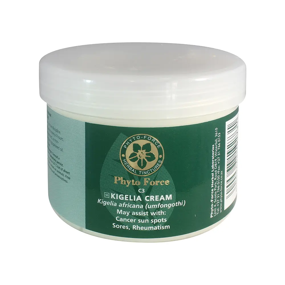 Phyto-Force Kigelia Cream 250ml – Natural Skin Care with Kigelia Africana 1 Phyto-Force Kigelia Cream 250ml – Natural Skin Care with Kigelia Africana