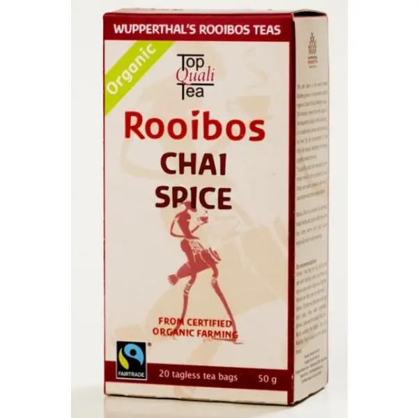 TopQualiTea Rooibos Chai Spice 50g 20 Tea Bags 1 TopQualiTea Rooibos Chai Spice 50g 20 Tea Bags