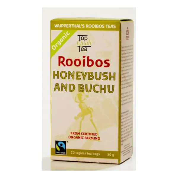 TopQualiTea Rooibos Honeybush and Buchu 50g 20 Tea Bags 1 TopQualiTea Rooibos Honeybush and Buchu 50g 20 Tea Bags