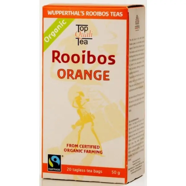 TopQualiTea Rooibos Orange 50g 20 Tea Bags 1 TopQualiTea Rooibos Orange 50g 20 Tea Bags