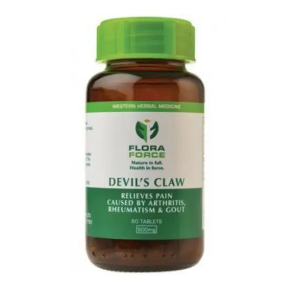 Flora Force Devil’s Claw 60 Tablets – Natural Joint Support, Pain Relief & Inflammation Control with African Botanicals 1 Flora Force Devil’s Claw 60 Tablets – Natural Joint Support, Pain Relief & Inflammation Control with African Botanicals