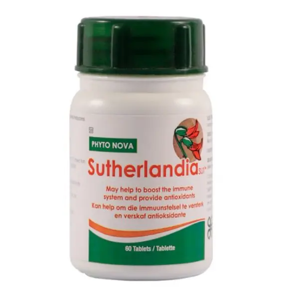 Phyto Nova Sutherlandia 60 Tablets – Natural Adaptogen for Immune Support, Stress Relief & Holistic Wellness 1 Phyto Nova Sutherlandia 60 Tablets – Natural Adaptogen for Immune Support, Stress Relief & Holistic Wellness