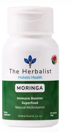 The Herbalist Moringa 120 Capsules