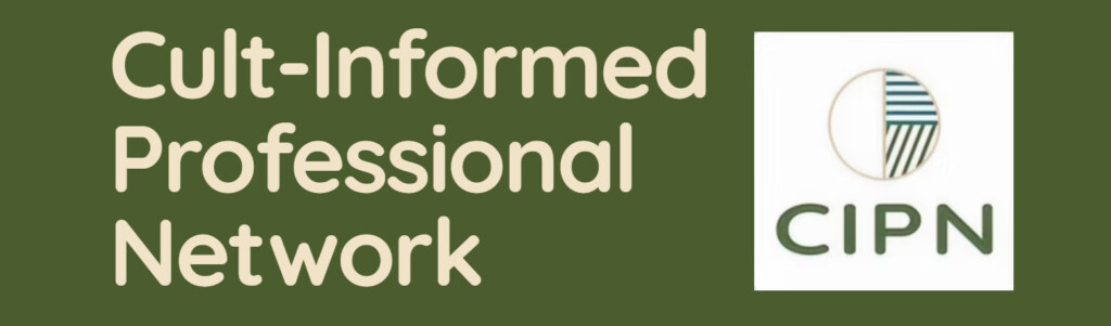 An image with text that reads 'Cult-informed professional Network' with the CIPN logo