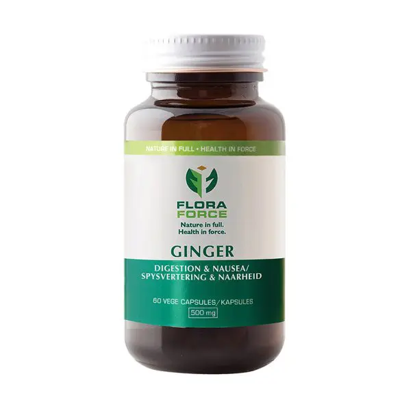 Flora Force Ginger 60 Capsules 1 Flora Force Ginger 60 Capsules