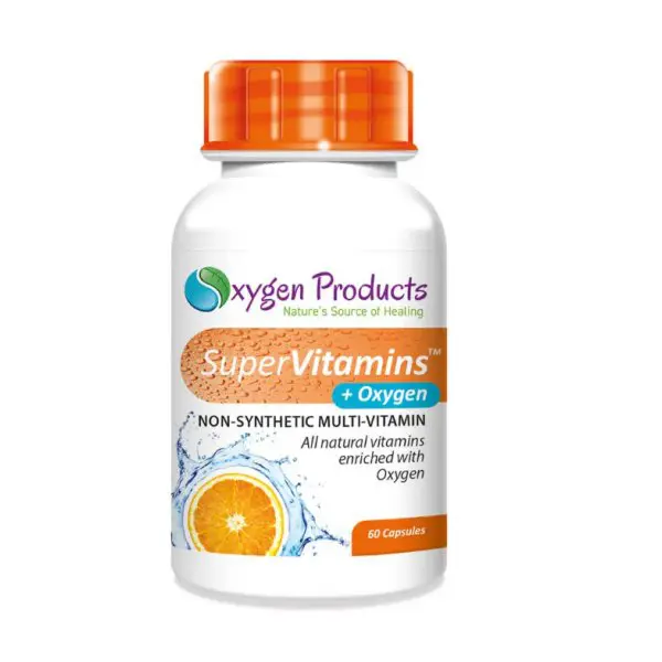 Oxygen Products Super Vitamins +Oxygen 60 Capsules 1 Oxygen Products Super Vitamins +Oxygen 60 Capsules